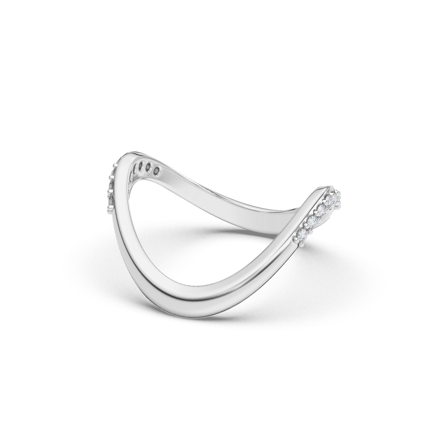 Whispering Symphony 18Kt Diamond Ring