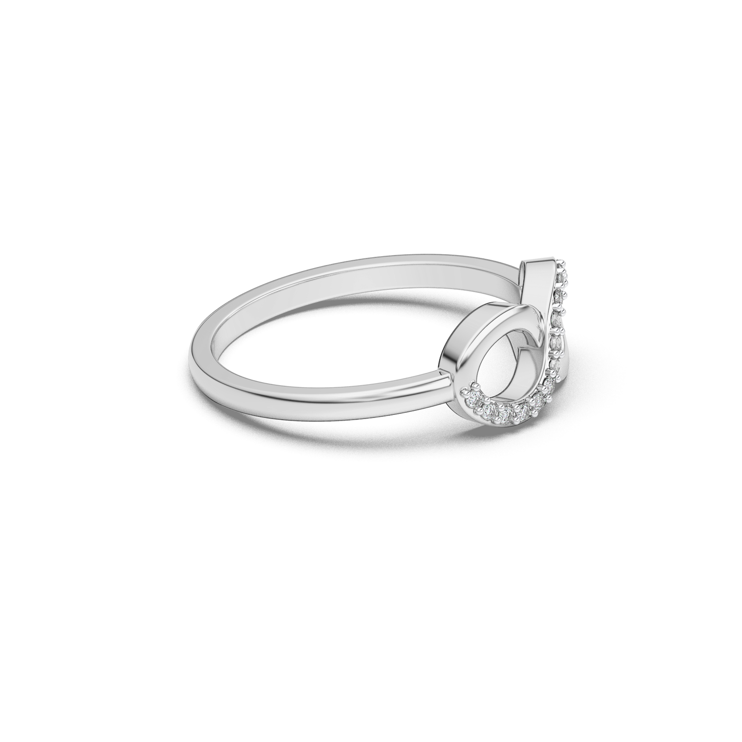 Ethereal Splendor 14Kt Diamond Ring