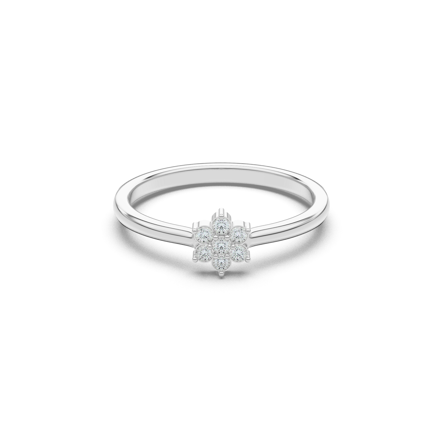 Enigmatic Radiance 14Kt Diamond Ring