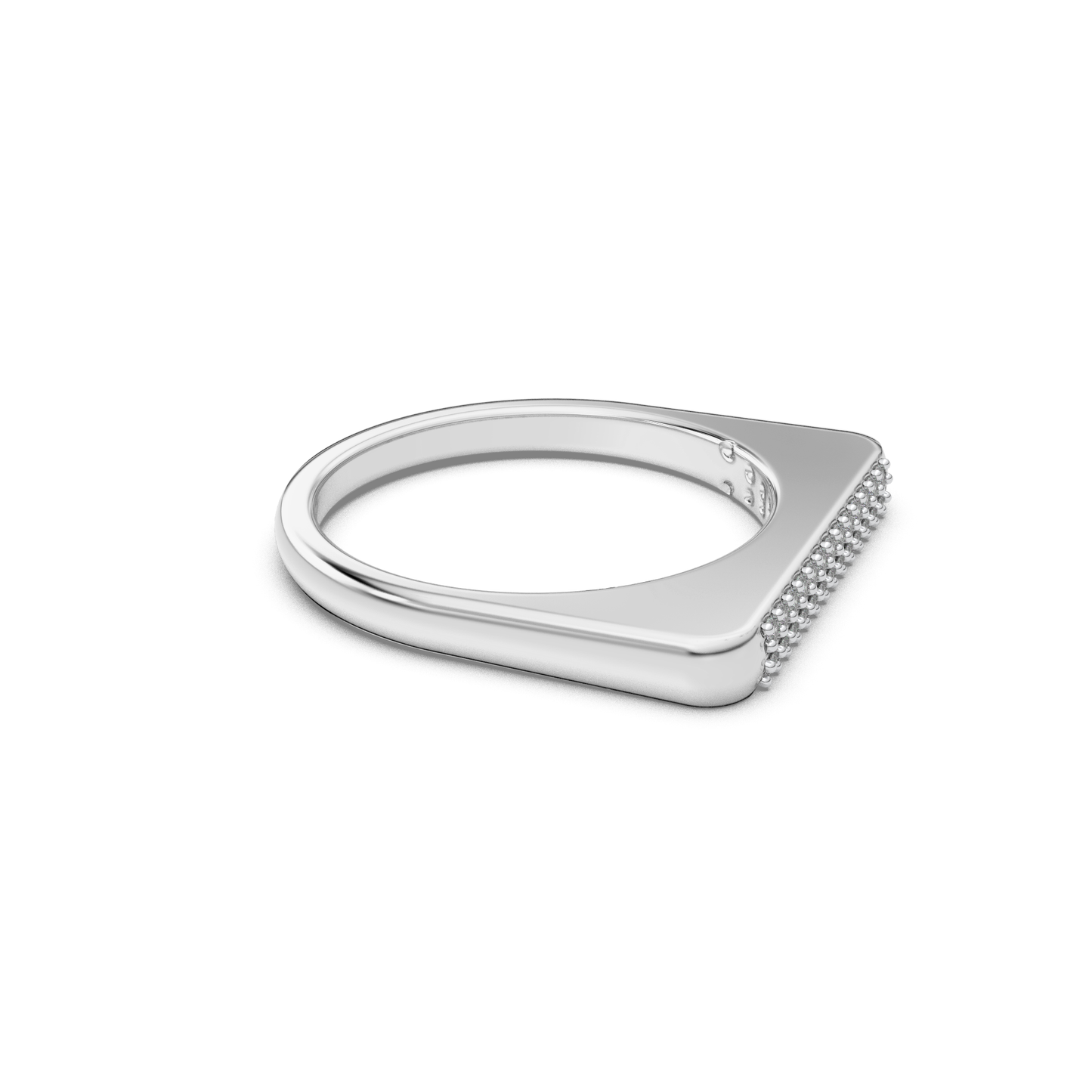 Prismatic Whisper 18Kt Diamond Ring