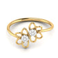 Radiant Essence 14kt Diamond Ring