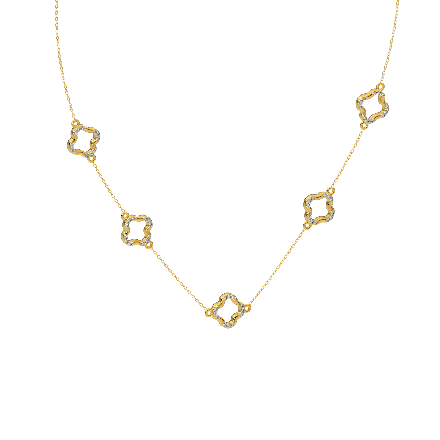 Gilded Twilight Necklace 18k