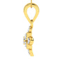 Moonlit Diamond Pendant 18k