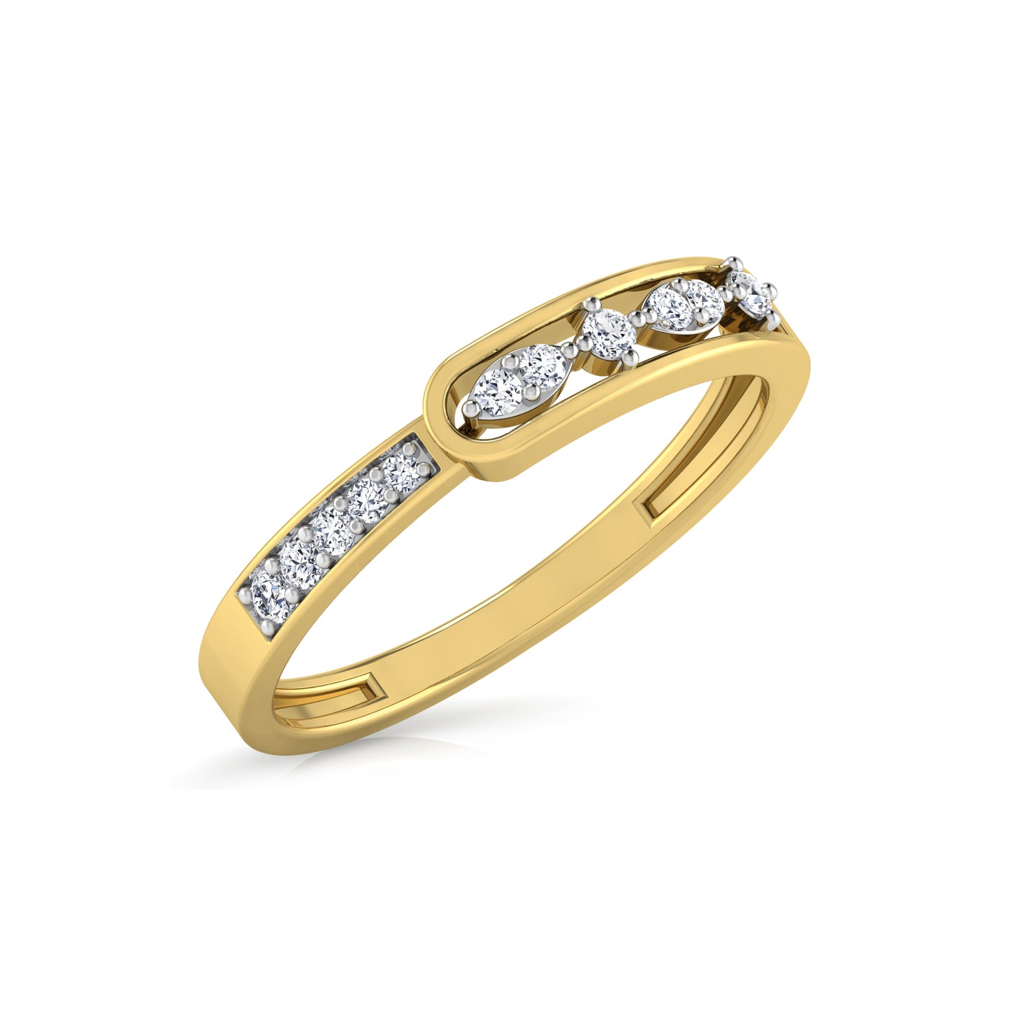 Enigma 14Kt Diamond Ring