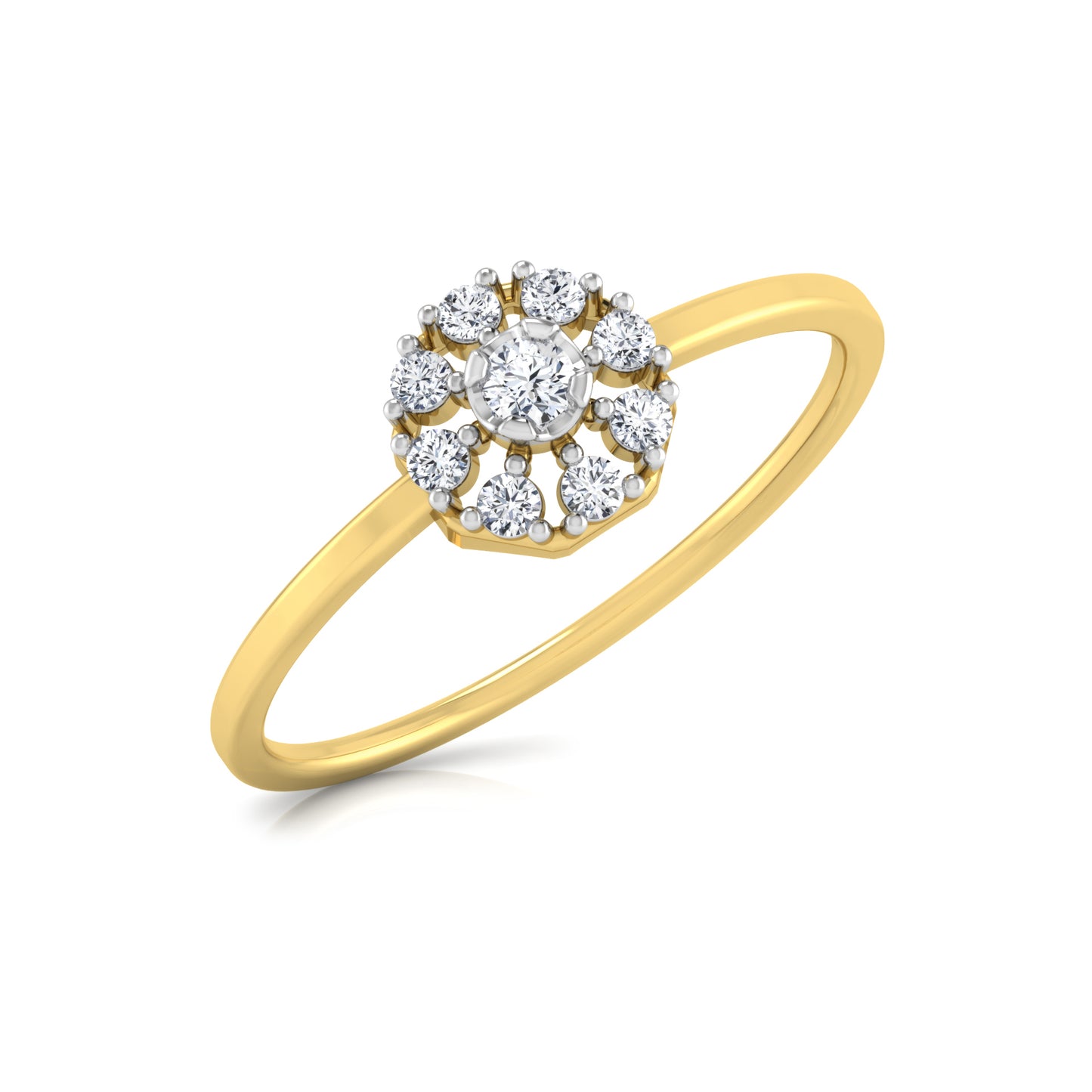 Velvety 18Kt Diamond Ring