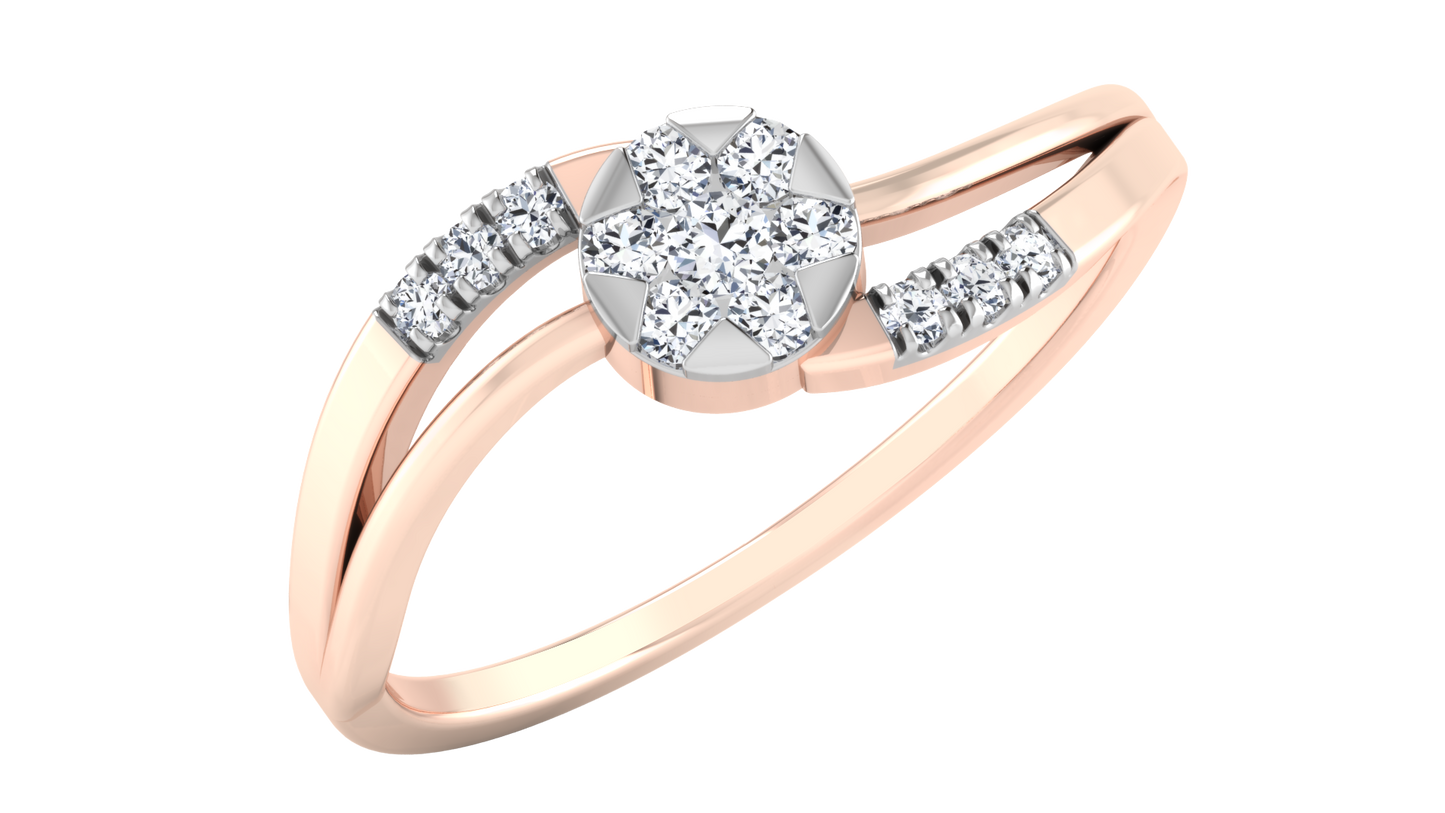 Resonance 14Kt Diamond Ring