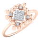 Azure 14Kt Diamond Ring