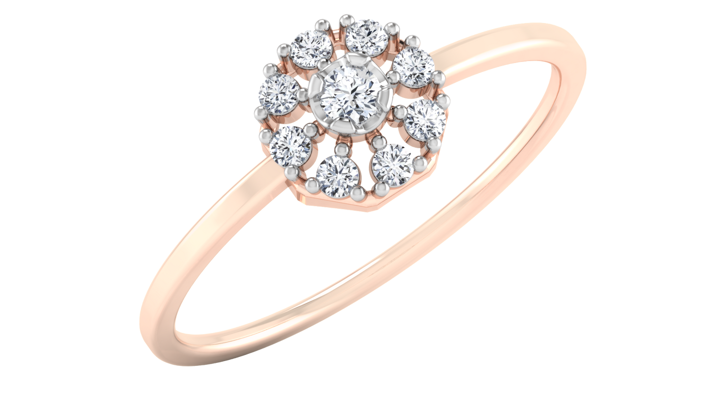 Velvety 18Kt Diamond Ring