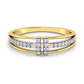 Lustrous 14Kt Diamond Ring