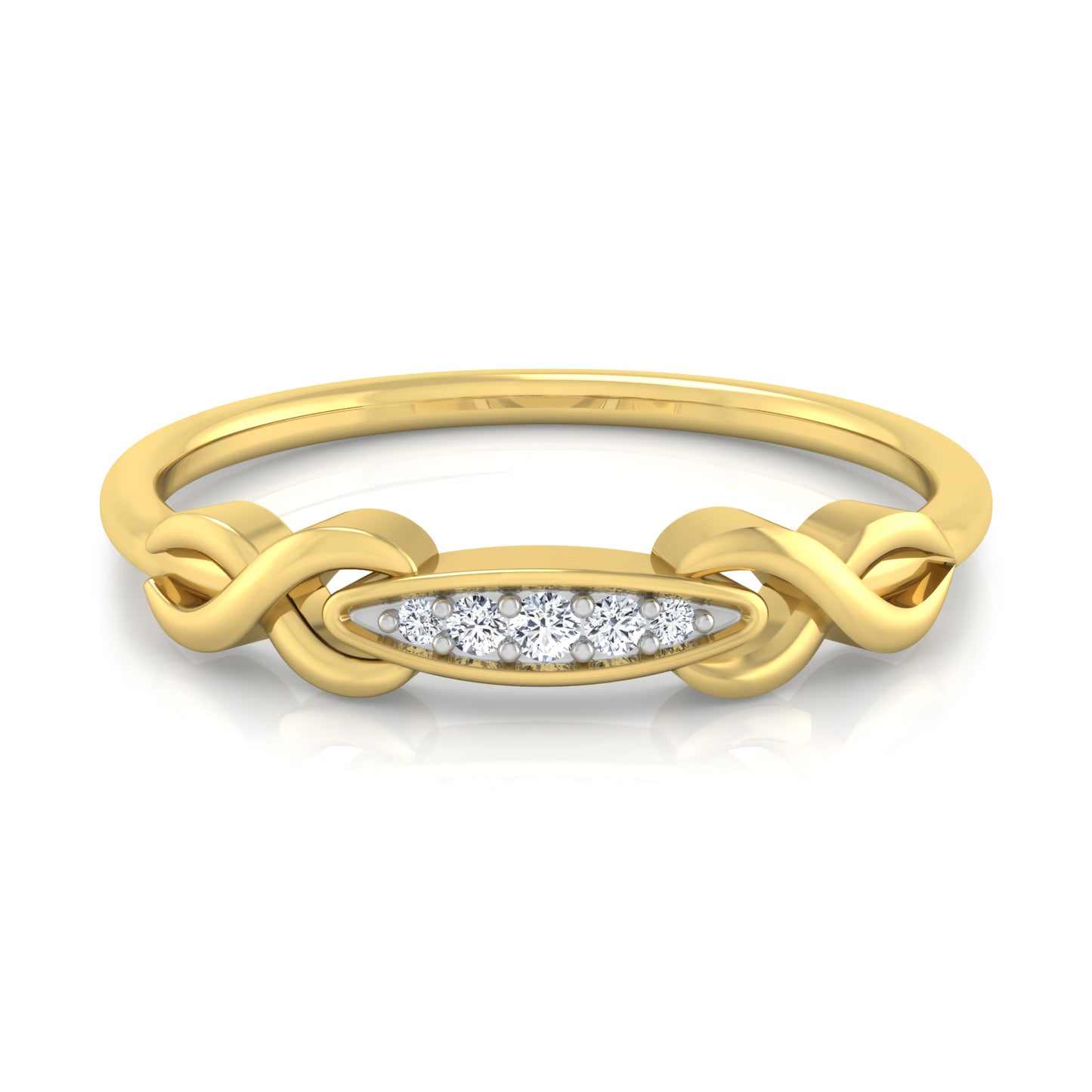 Ephemeral 14Kt Diamond Ring