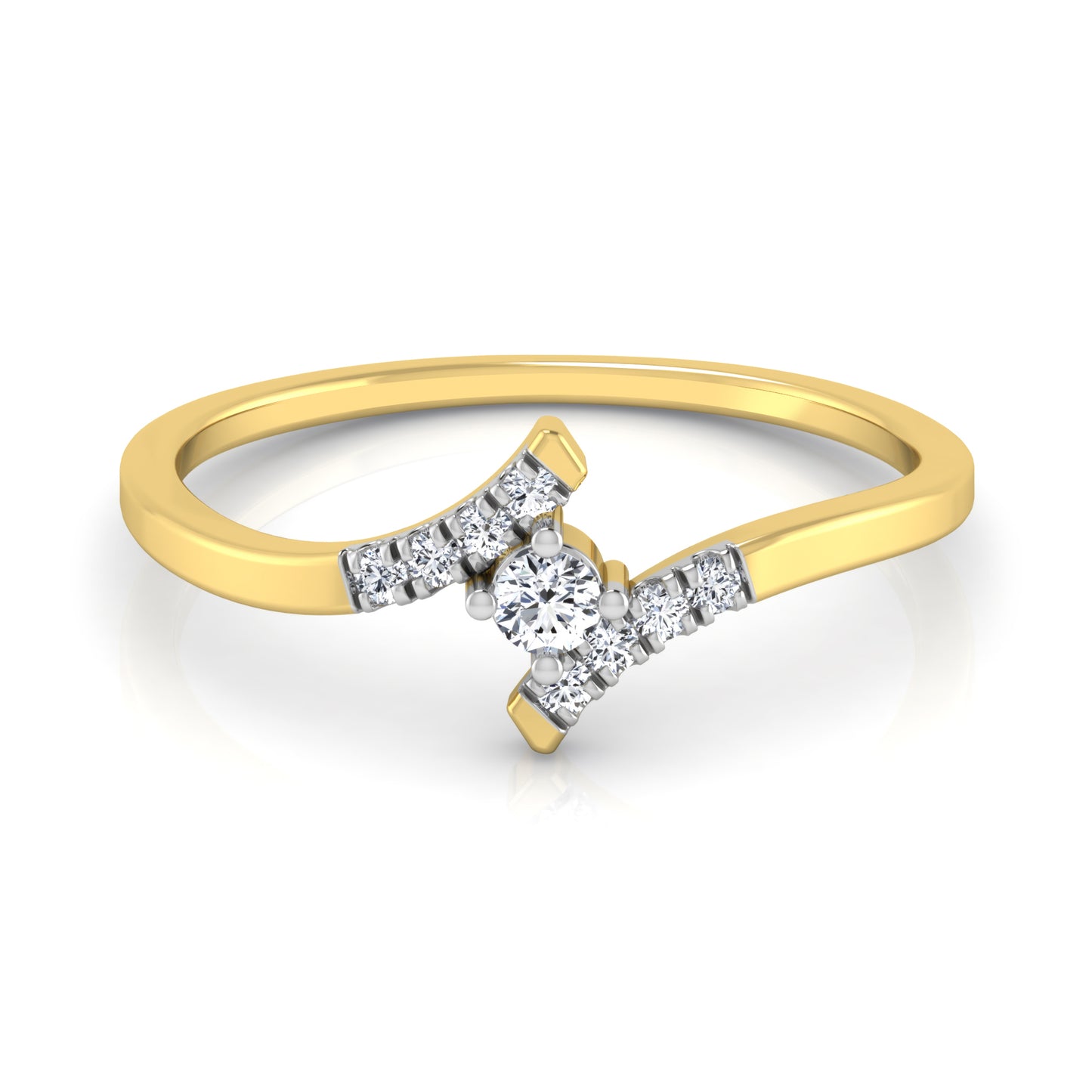 Effervescence 14Kt Diamond Ring