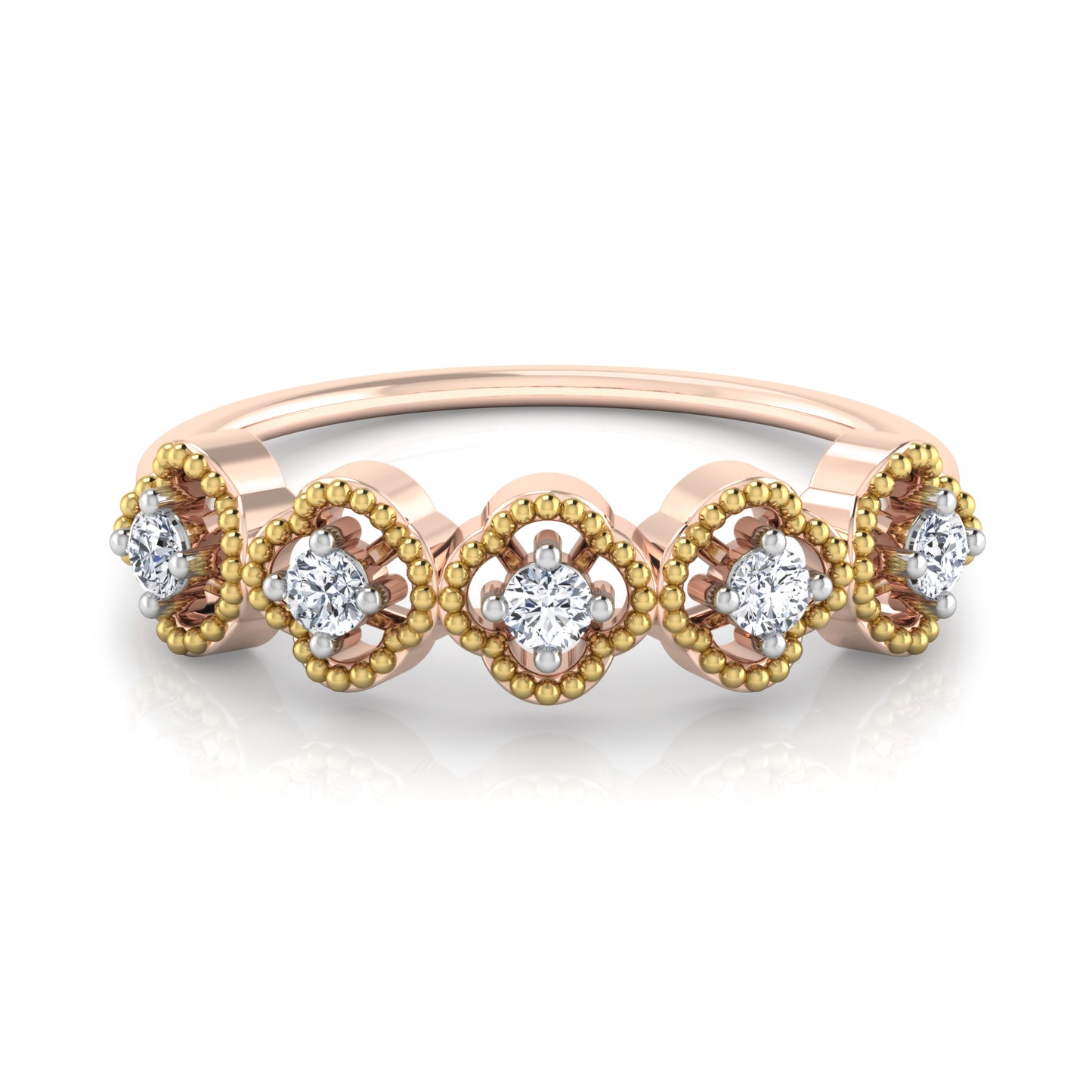 Oasis 14Kt Diamond Ring