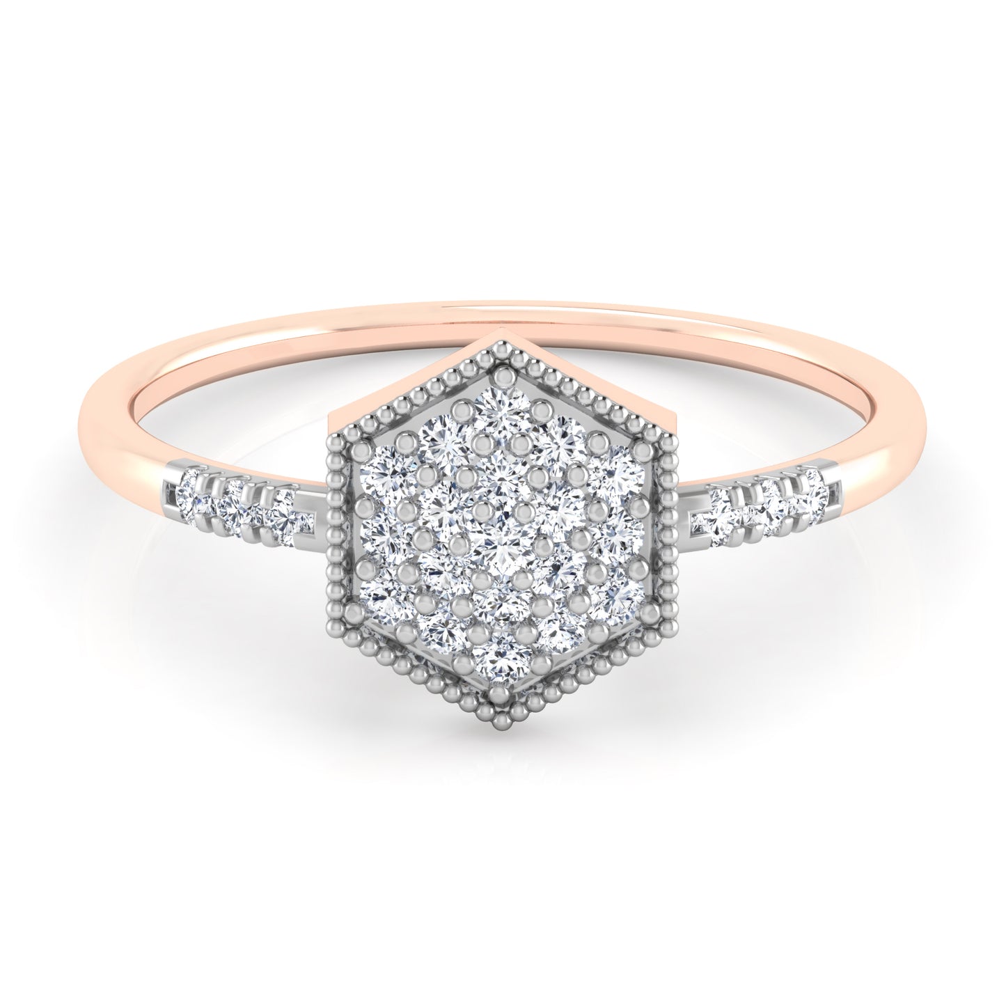 Crown 18Kt Diamond Ring