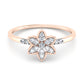 Flame 18Kt Diamond Ring
