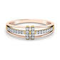 Lustrous 14Kt Diamond Ring