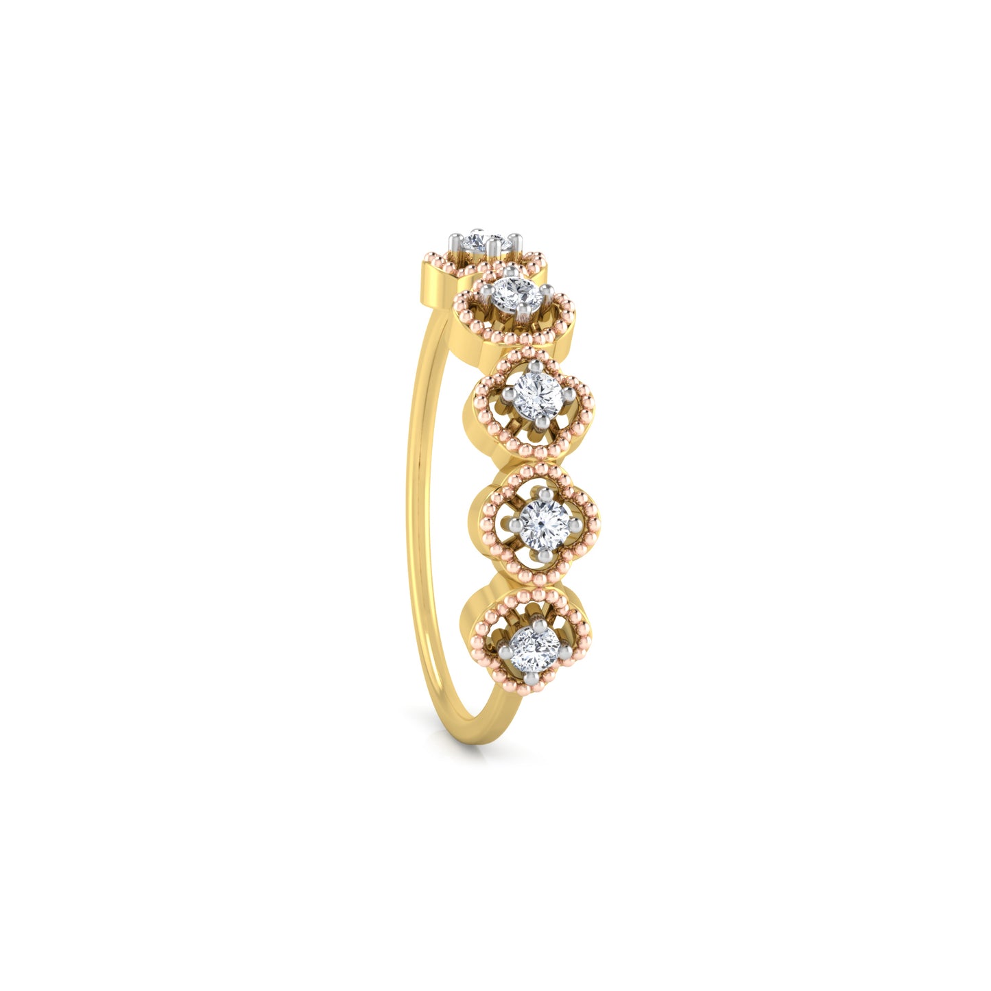 Oasis 14Kt Diamond Ring