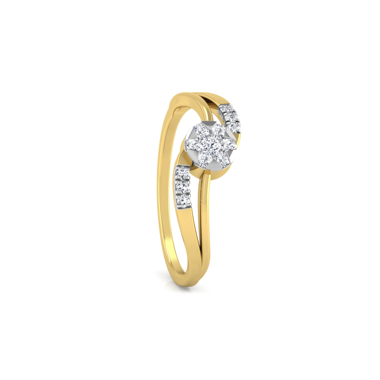 Resonance 14Kt Diamond Ring