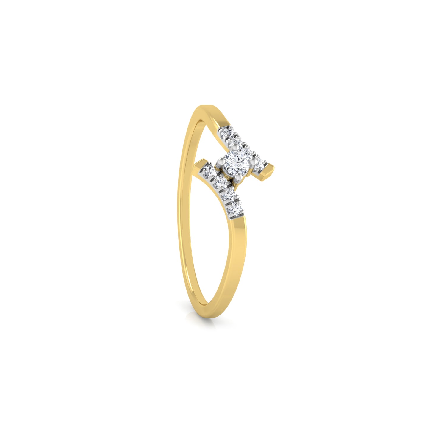 Effervescence 14Kt Diamond Ring