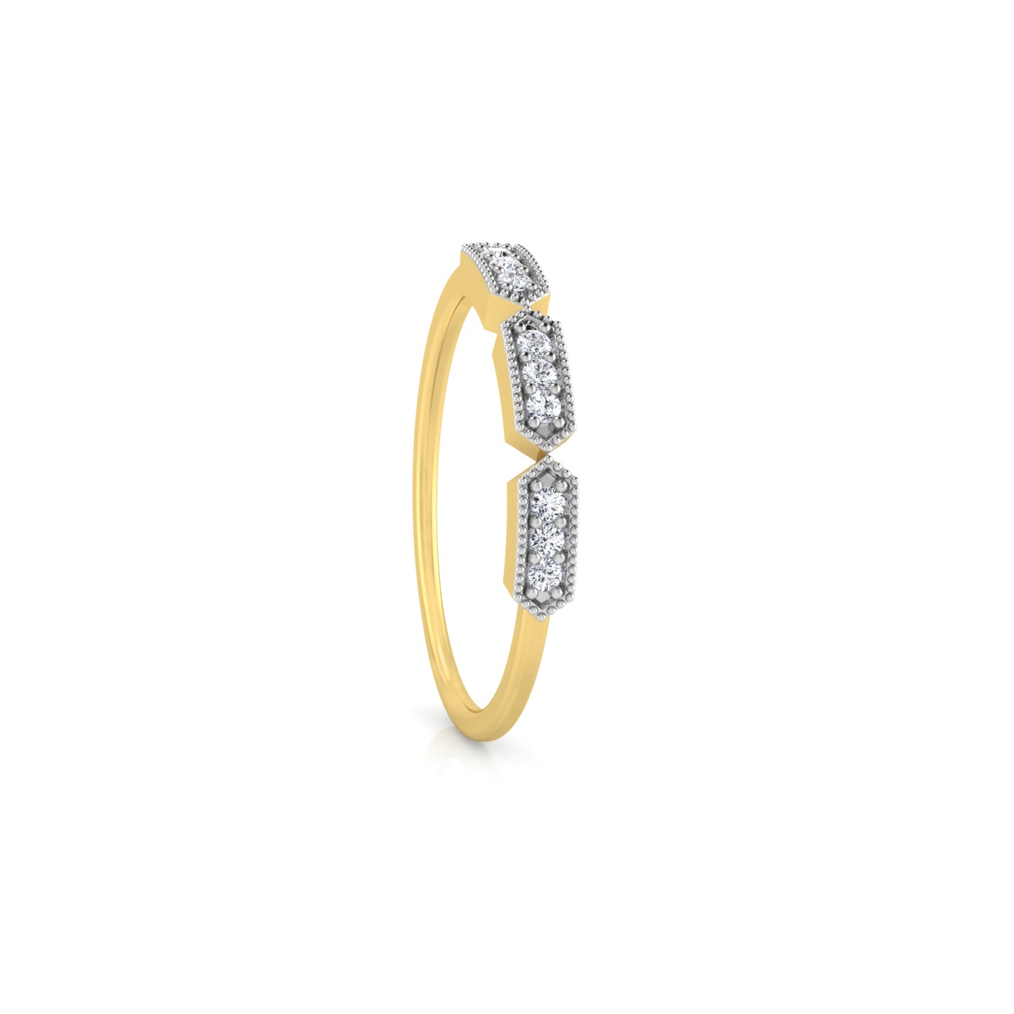 Dazzle 14Kt Diamond Ring