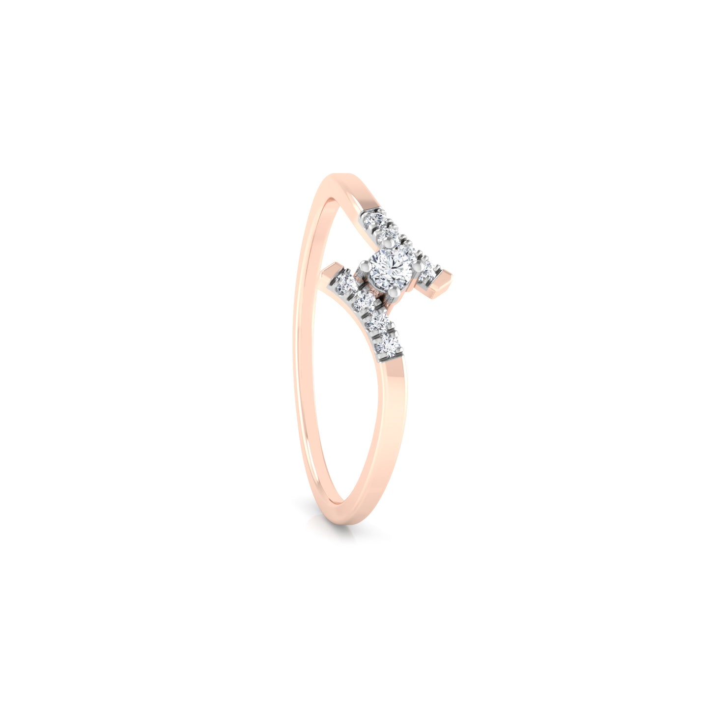 Effervescence 14Kt Diamond Ring