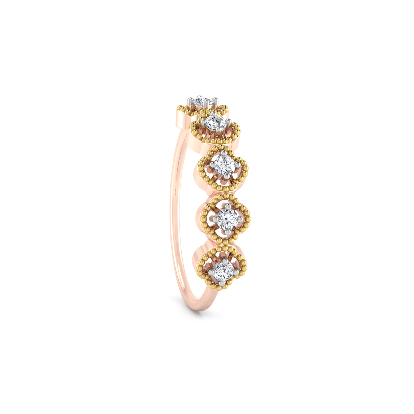 Oasis 14Kt Diamond Ring