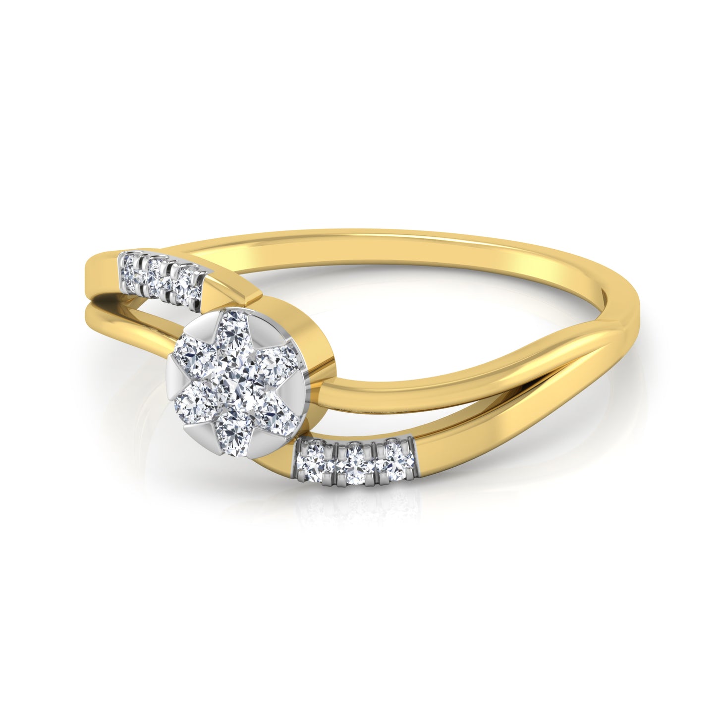 Resonance 14Kt Diamond Ring