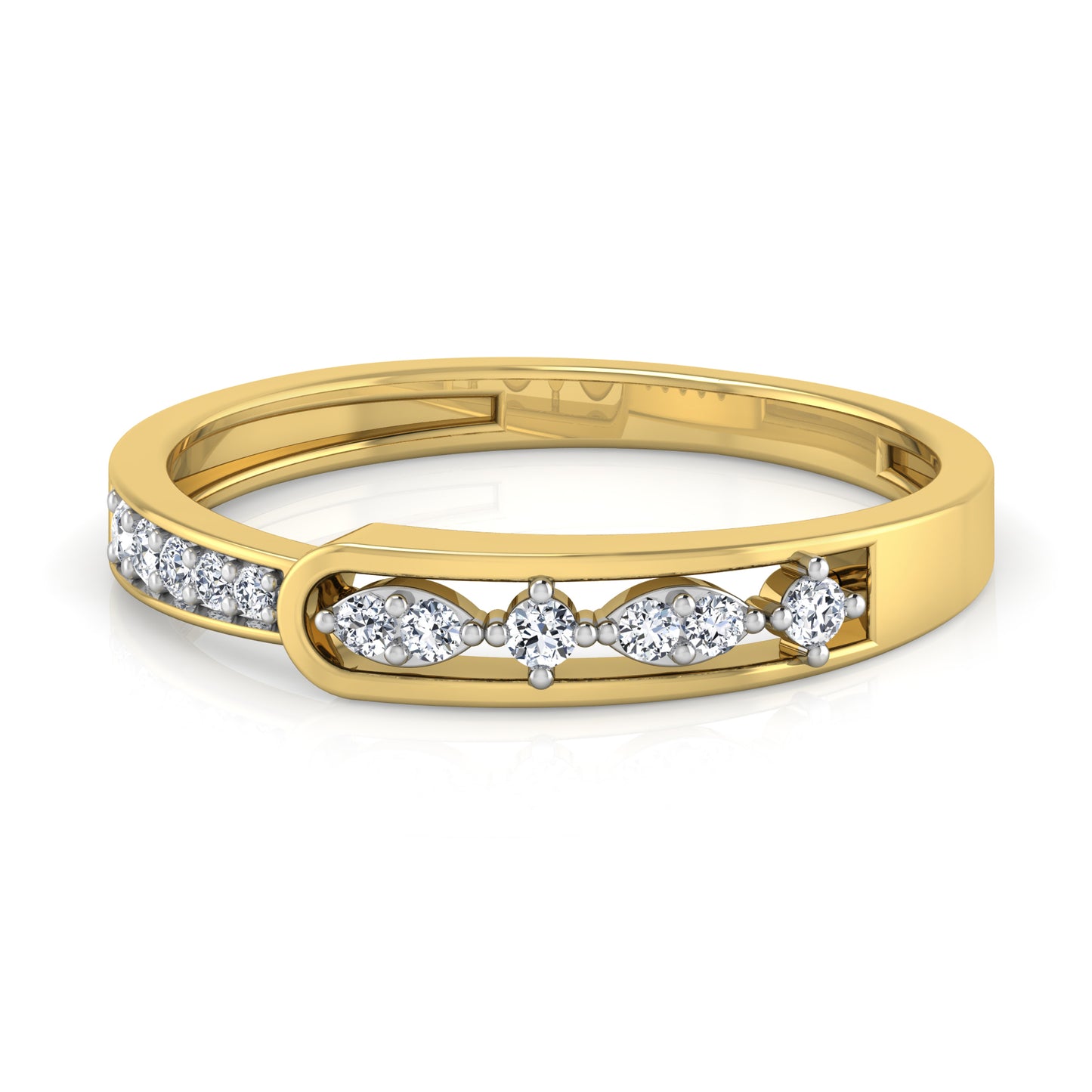 Enigma 14Kt Diamond Ring