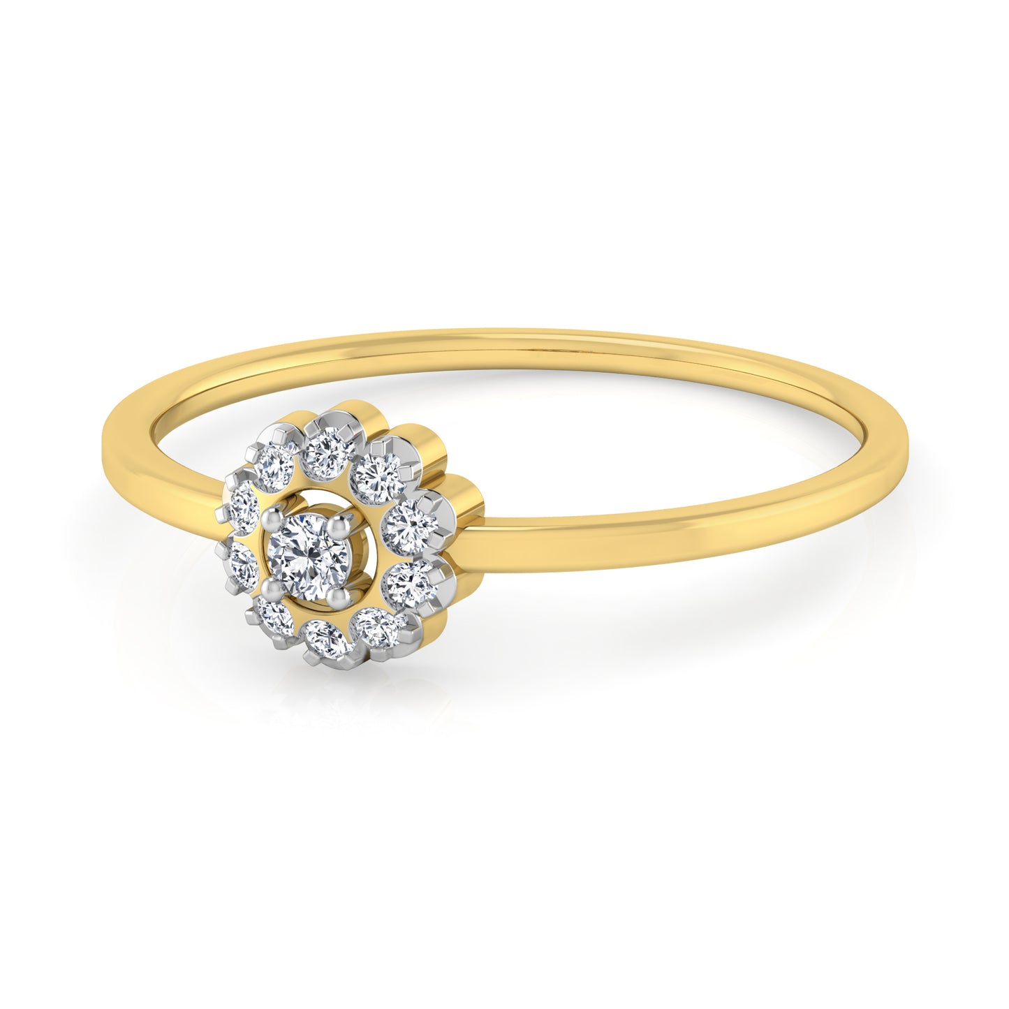 Essence 14Kt Diamond Ring