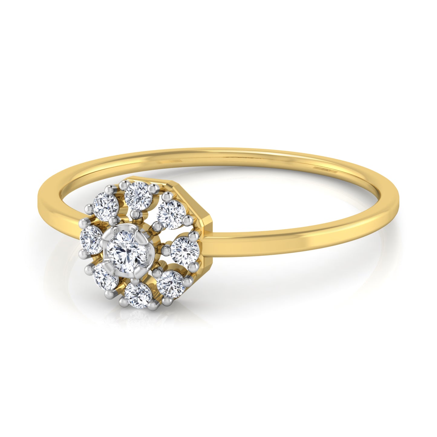 Velvety 18Kt Diamond Ring