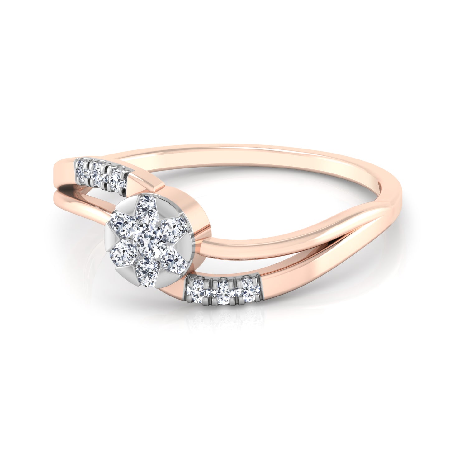 Resonance 14Kt Diamond Ring