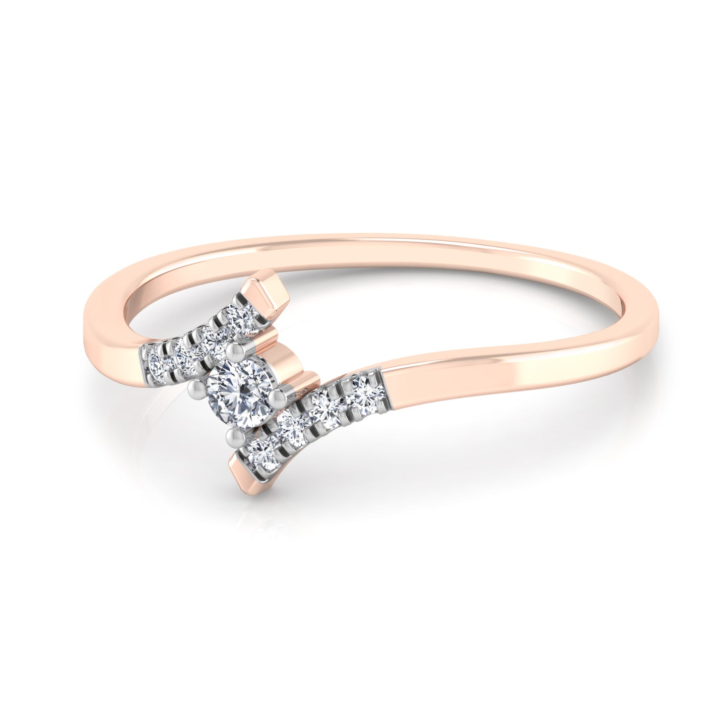 Effervescence 14Kt Diamond Ring