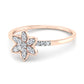 Flame 18Kt Diamond Ring