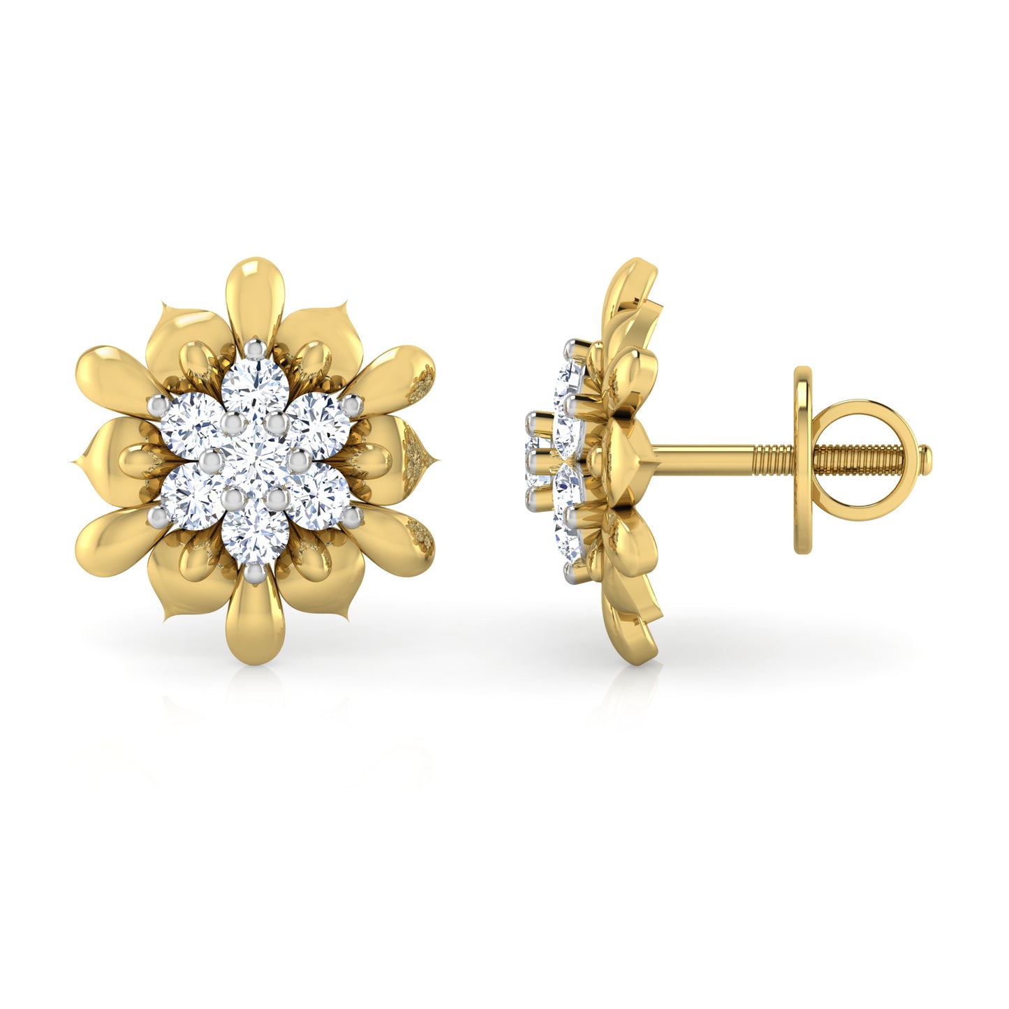 Nebula Nectar Earrings 18K