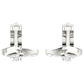 Glimmering Gilt Hoops