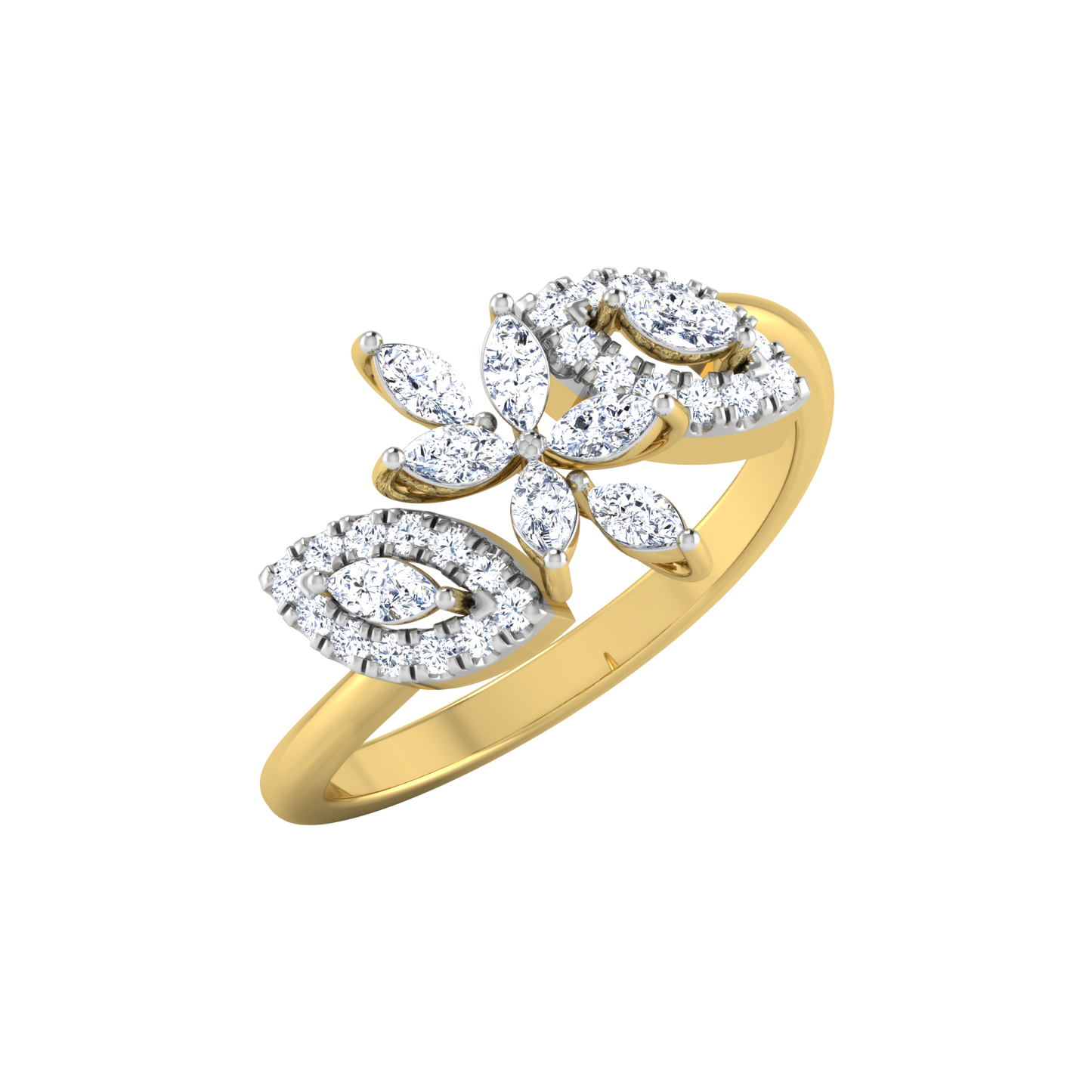 Aurora Azura Aetherial 18Kt Diamond Ring