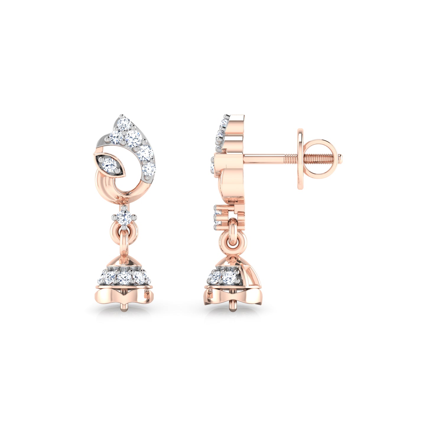 Gossamer Glamour Earrings 18K