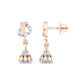 Crescent Earrings 18K