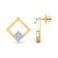 Regal Radiance Diamond Hoops