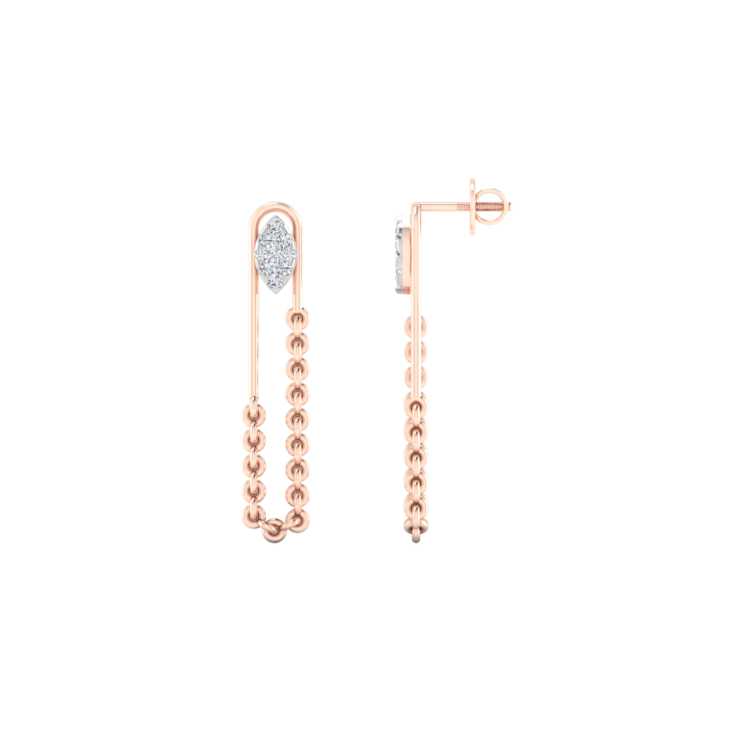 Starry Night Diamond Studs 18K