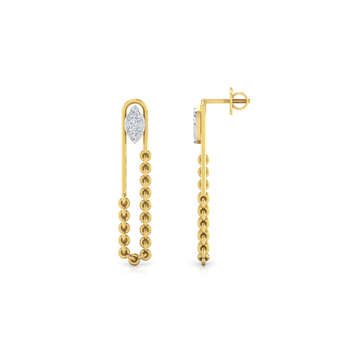 Starry Night Diamond Studs 18K