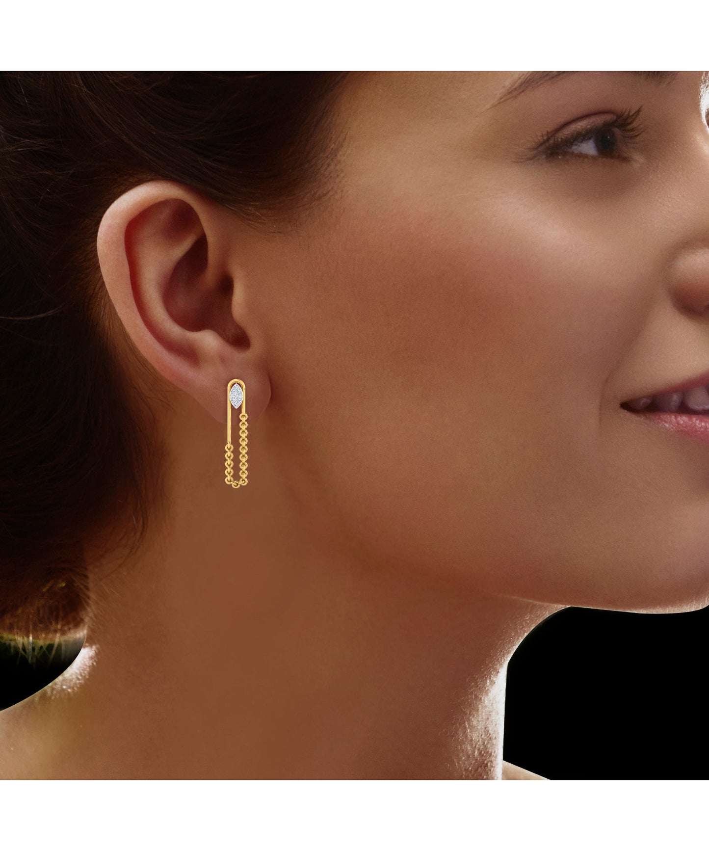 Starry Night Diamond Studs 18K