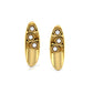 Celestial Serenity Diamond Huggies 18K
