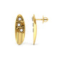 Celestial Serenity Diamond Huggies 18K