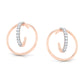 Oceanic Opulence Diamond Hoops 18K