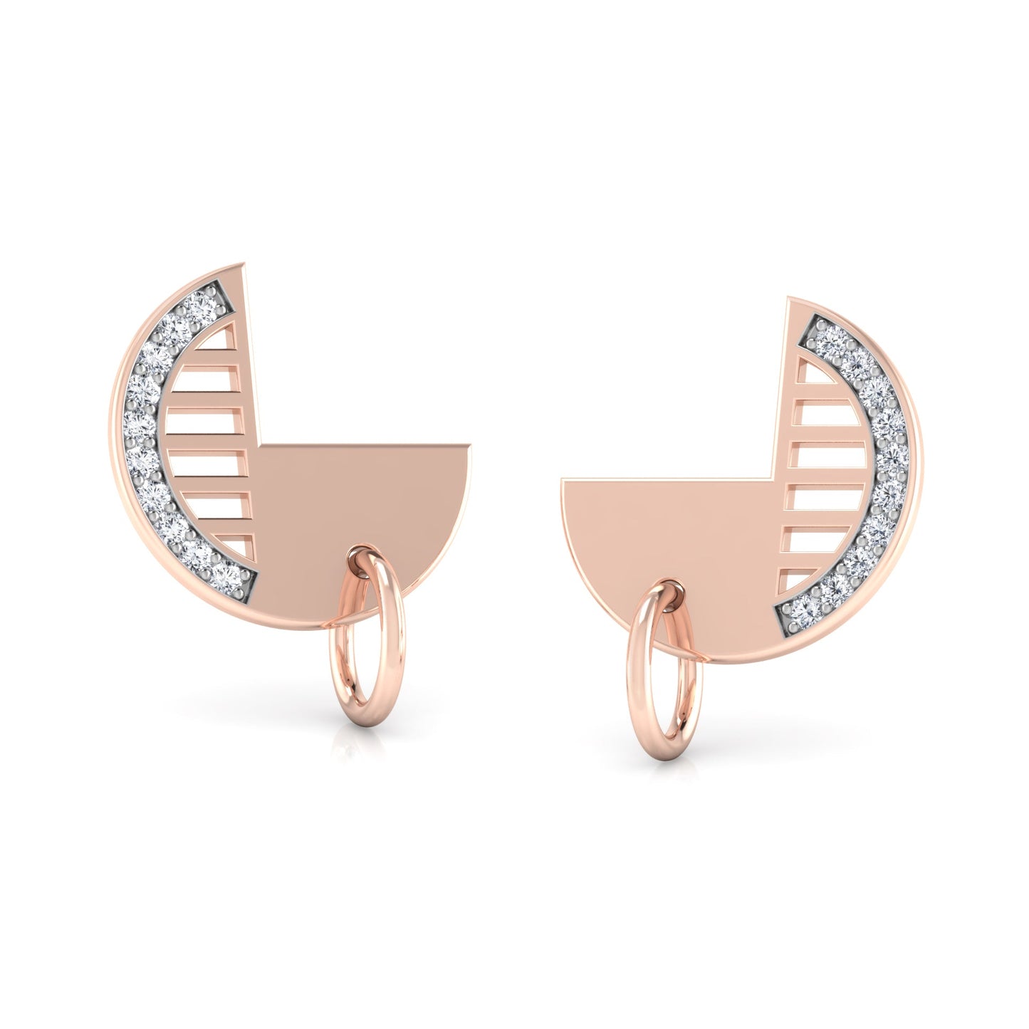 Vivid Vibes Diamond Studs 18K
