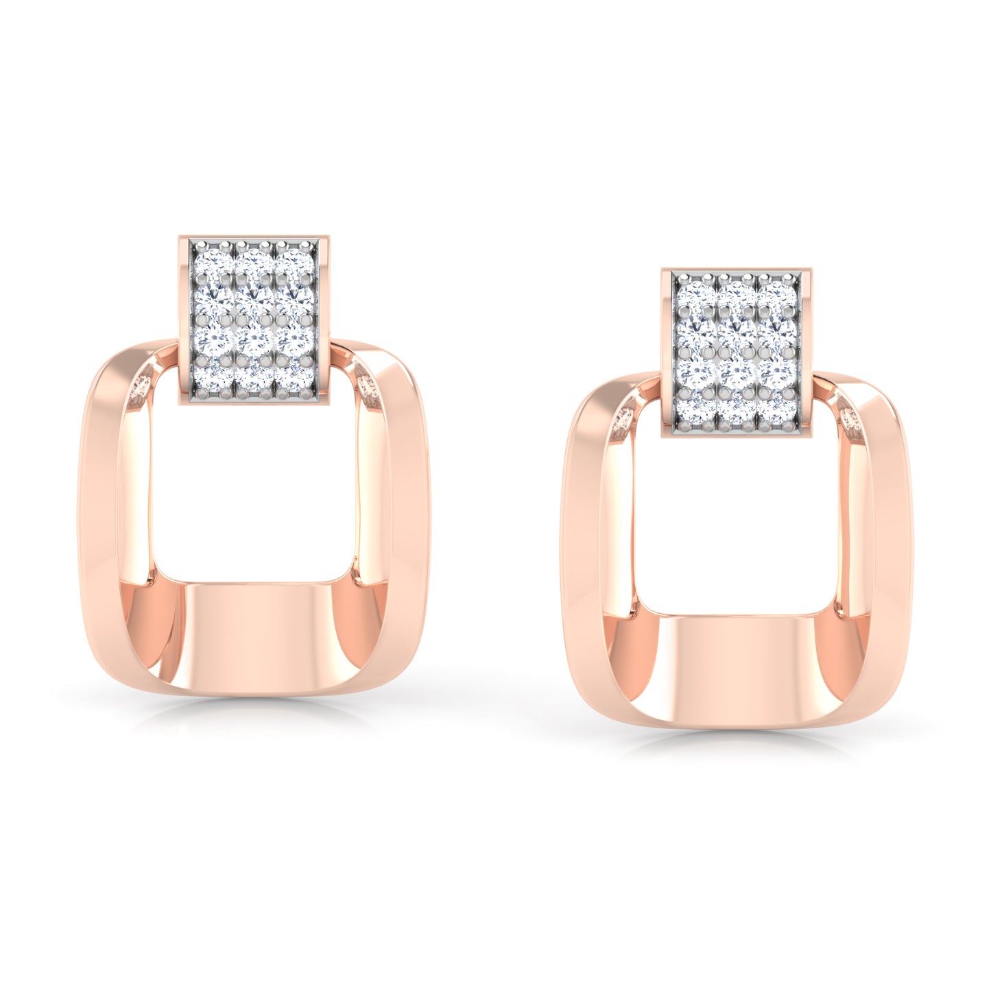 Glimmering Grace Diamond Drops 18K