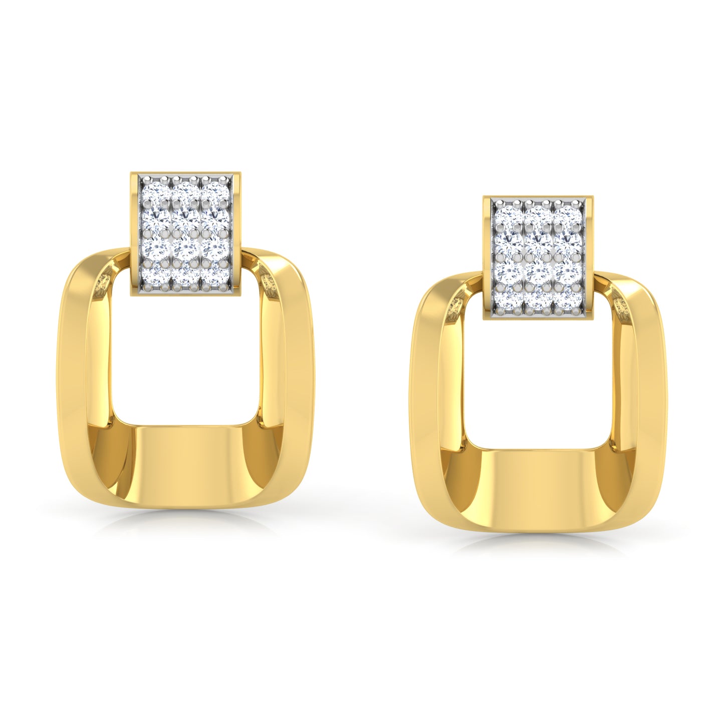 Glimmering Grace Diamond Drops 18K