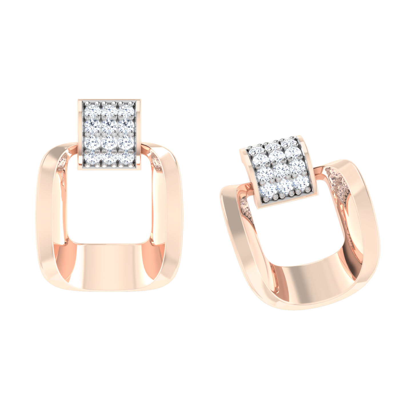 Glimmering Grace Diamond Drops 18K