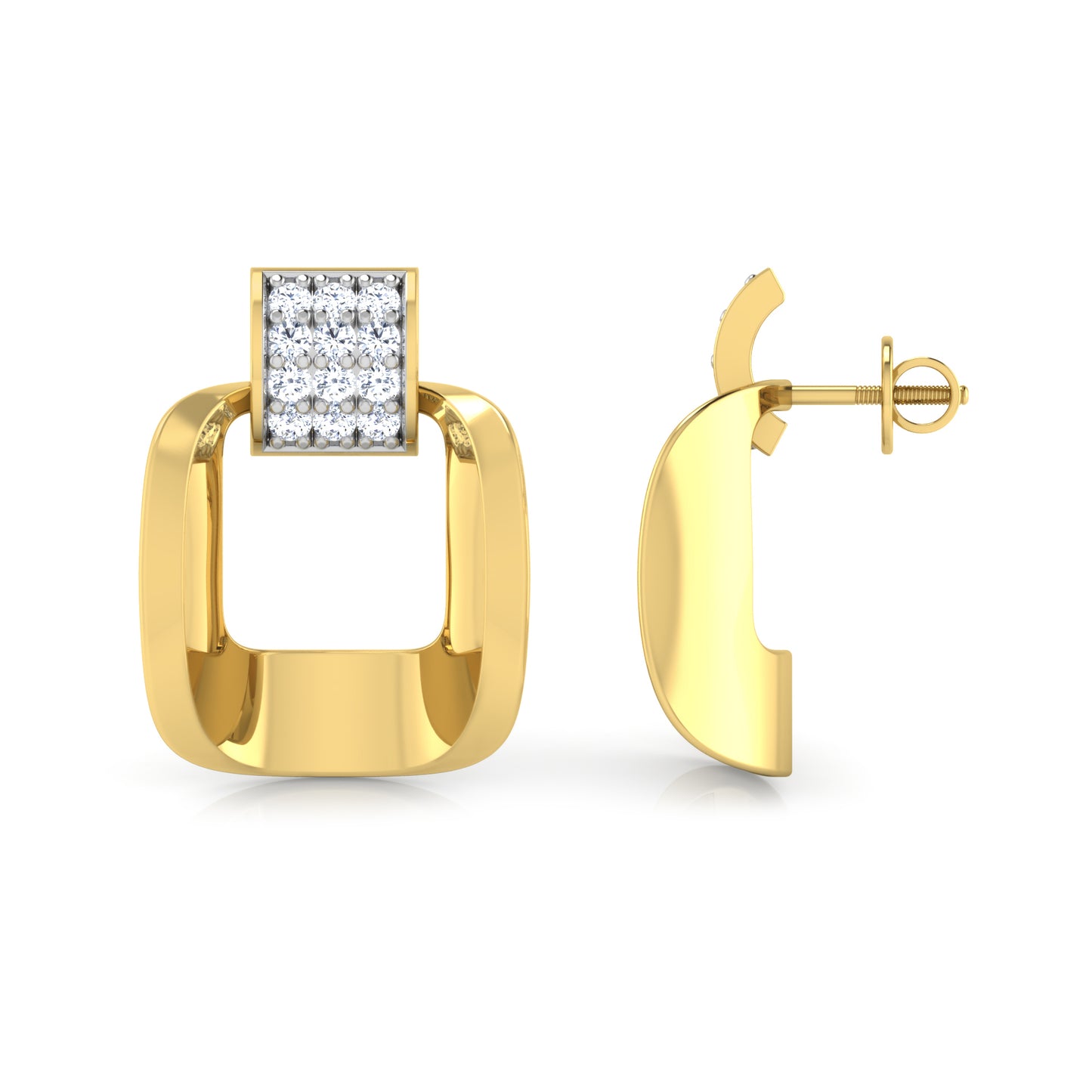 Glimmering Grace Diamond Drops 18K