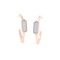 Ethereal Elegance Diamond Huggies